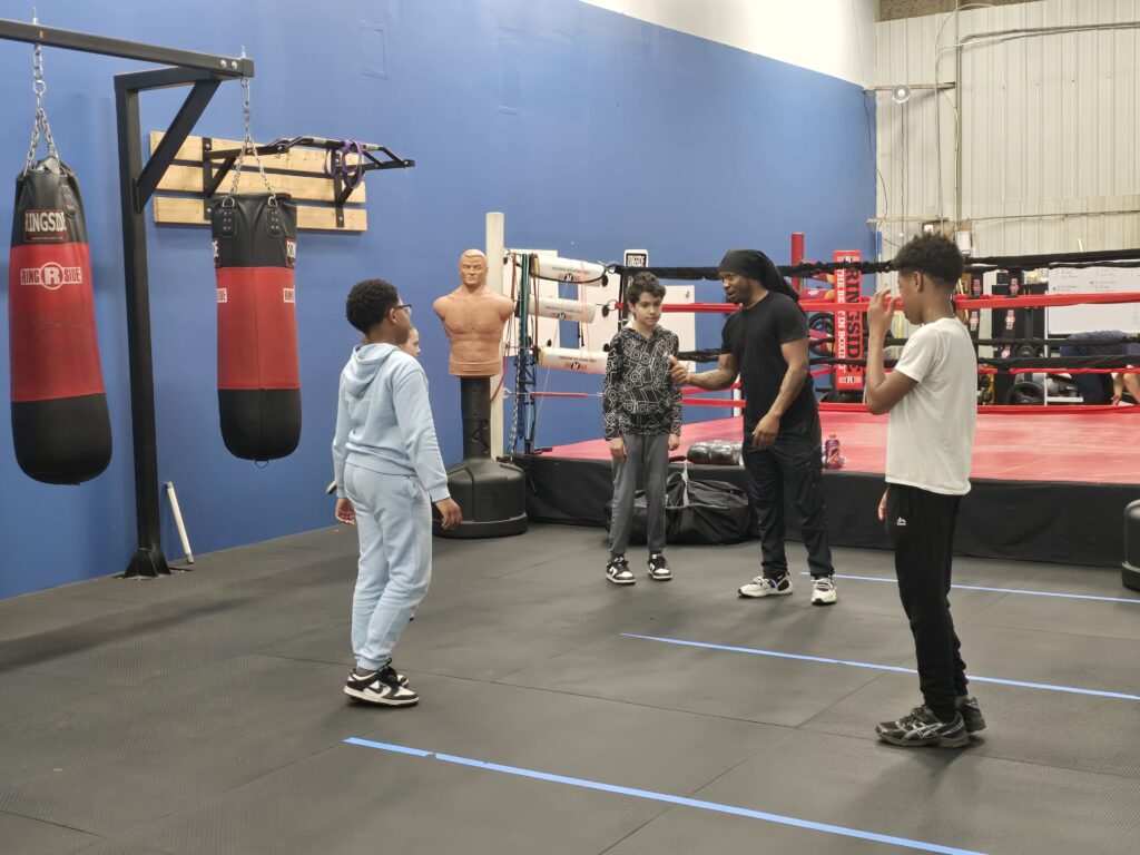 Students get the class started